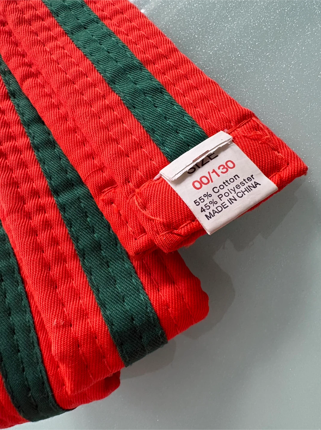 Red and Green Martial Arts Belt kids/youth - photo 2