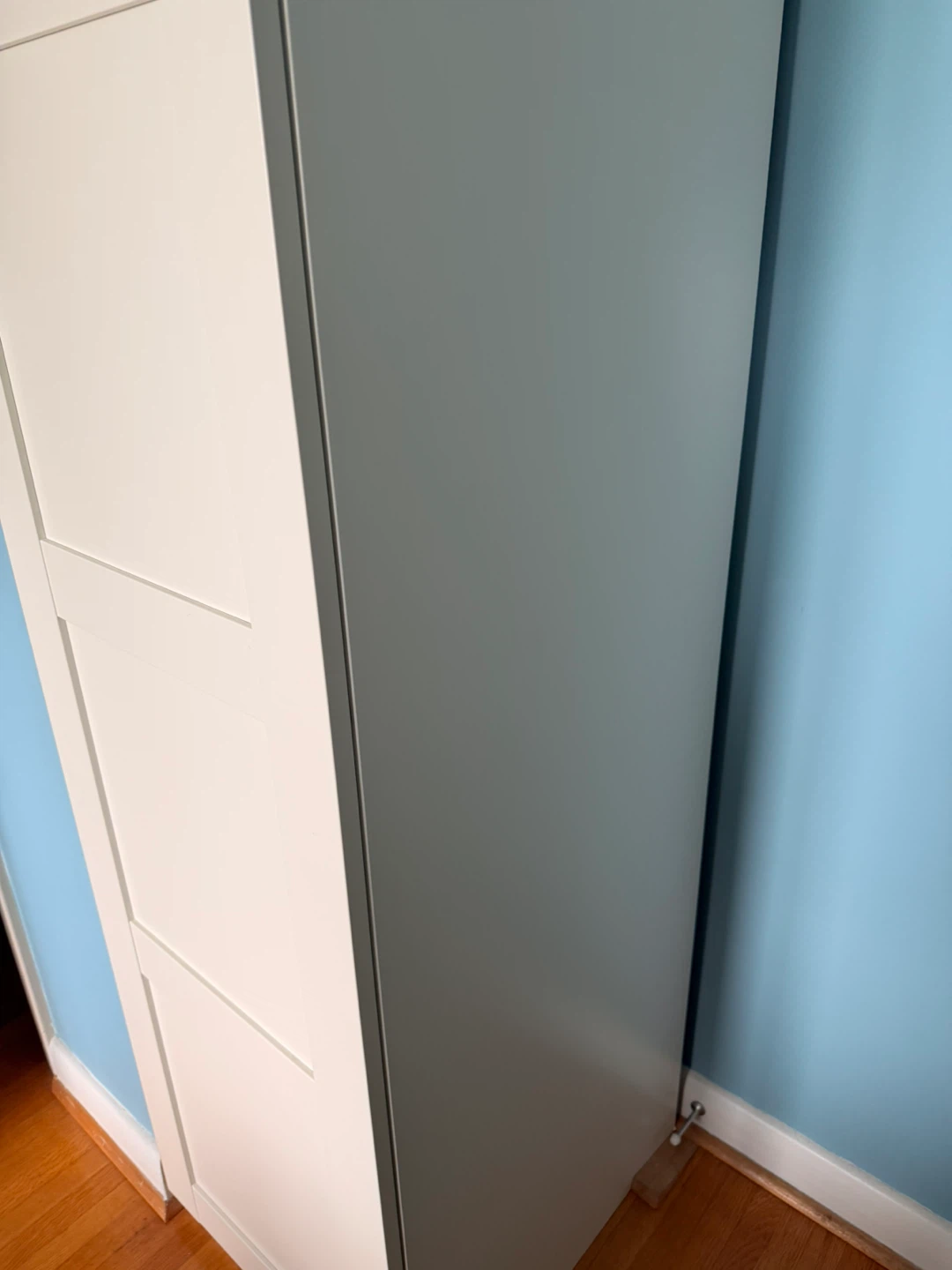 White Wardrobe Cabinet - photo 4
