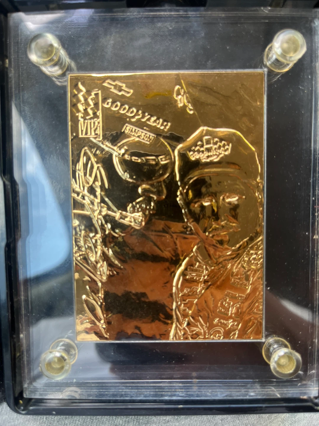 Highland Mint Dale Earnhardt 4.25 Troy oz silver card