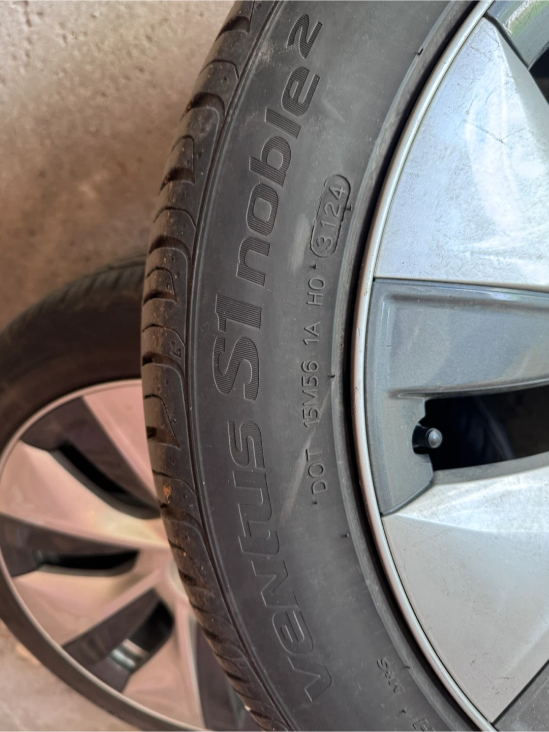 Tesla Model Y OEM 19” Gemini Wheels & Tires – Complete Set of 4 - photo 3