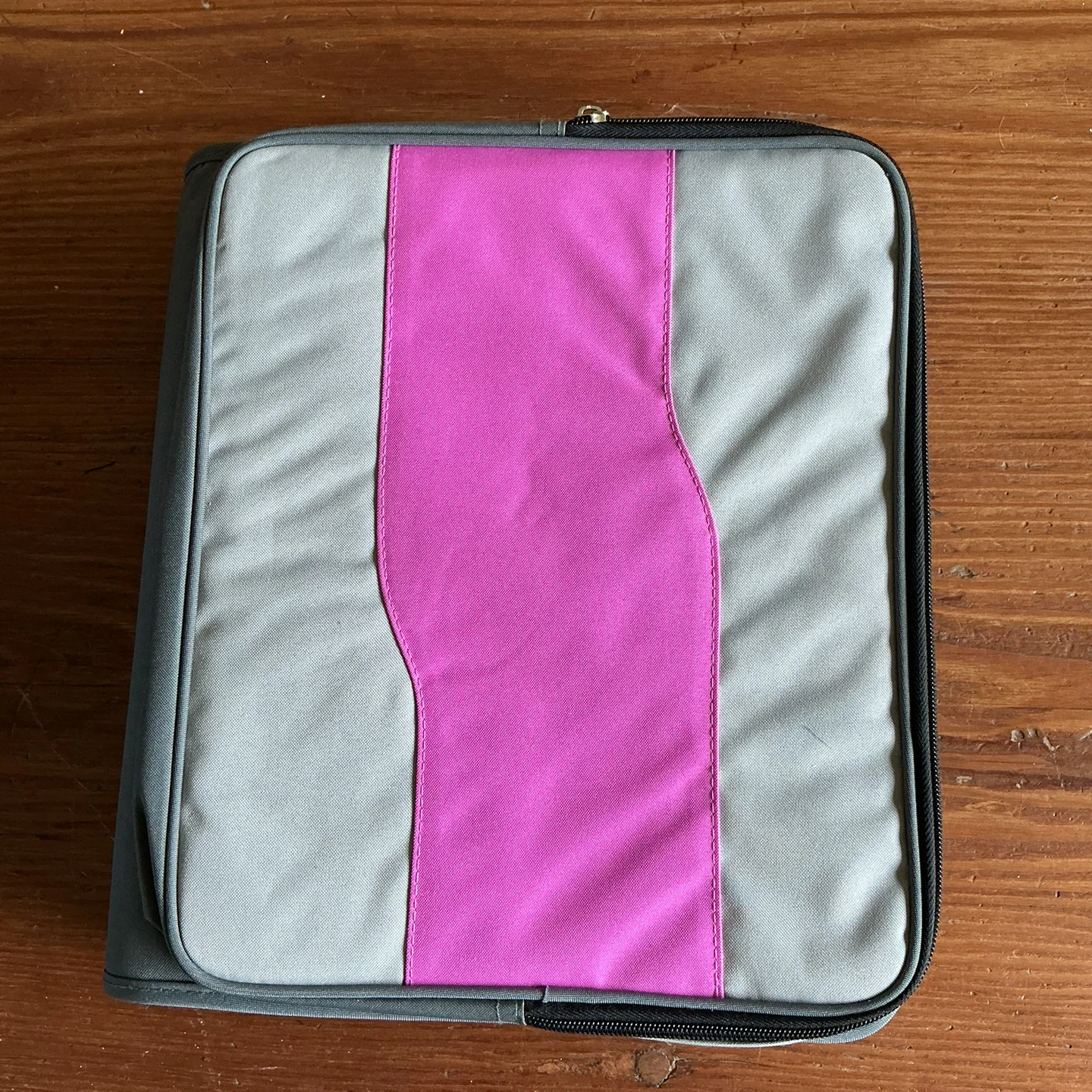 Two zipper Three Ring Binder
