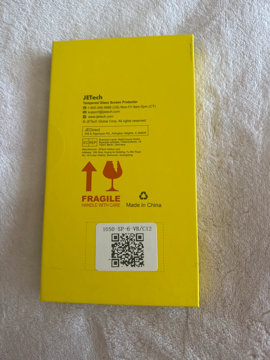 JETech Tempered Glass Screen Protector for iPhone 11 / XR - photo 2