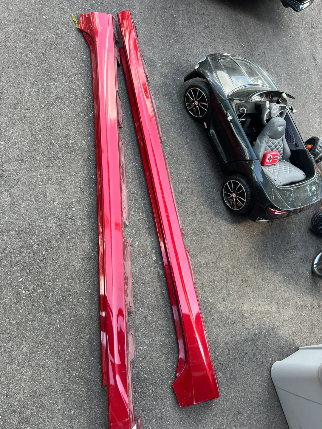 2022 Acura TLX genuine side running board/skirts Pair)