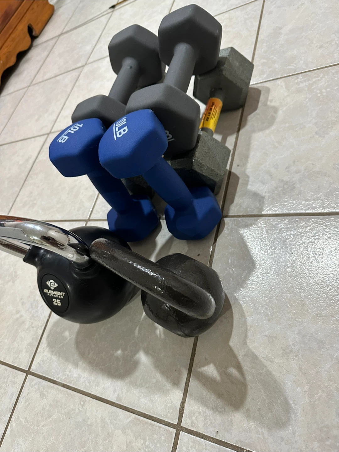 Dumbbells & Kettlebells