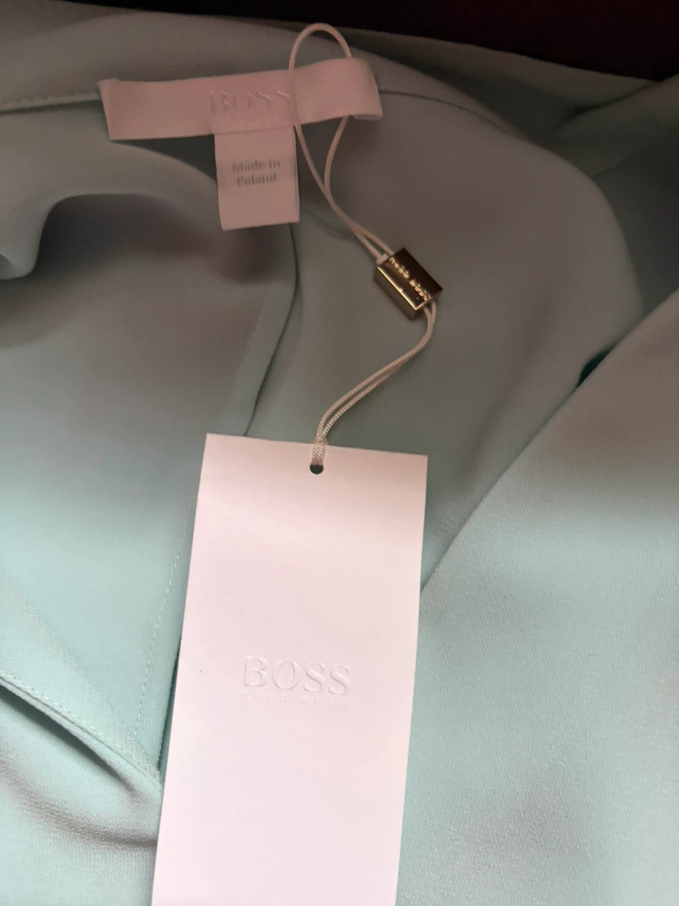 BOSS Light Blue V-Neck Top - photo 2