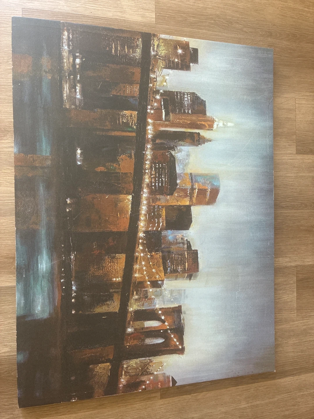 Cityscape Wall Art Canvas