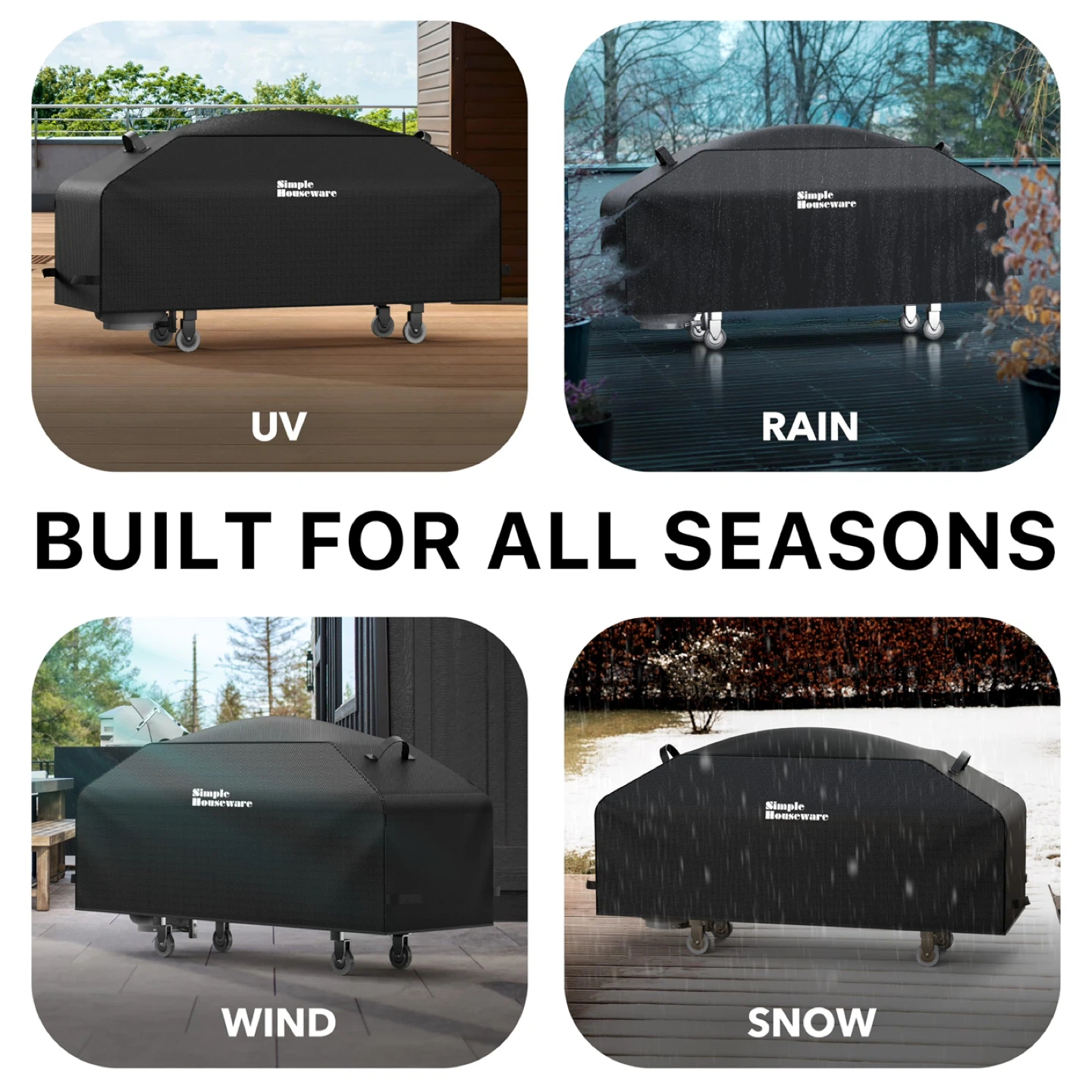 Simple Houseware 36 in. Griddle Flat Top Grill Cover - New - photo 3