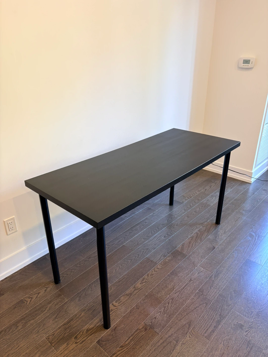 IKEA Black Desk Table - photo 2
