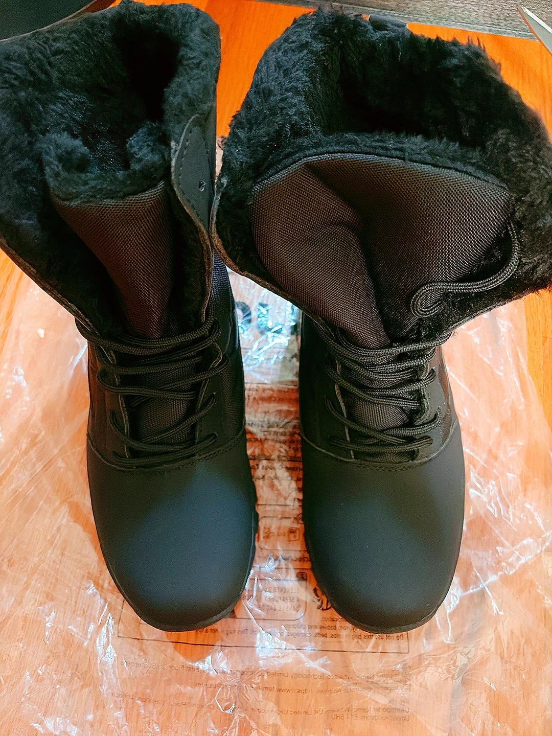 Black Winter Boots