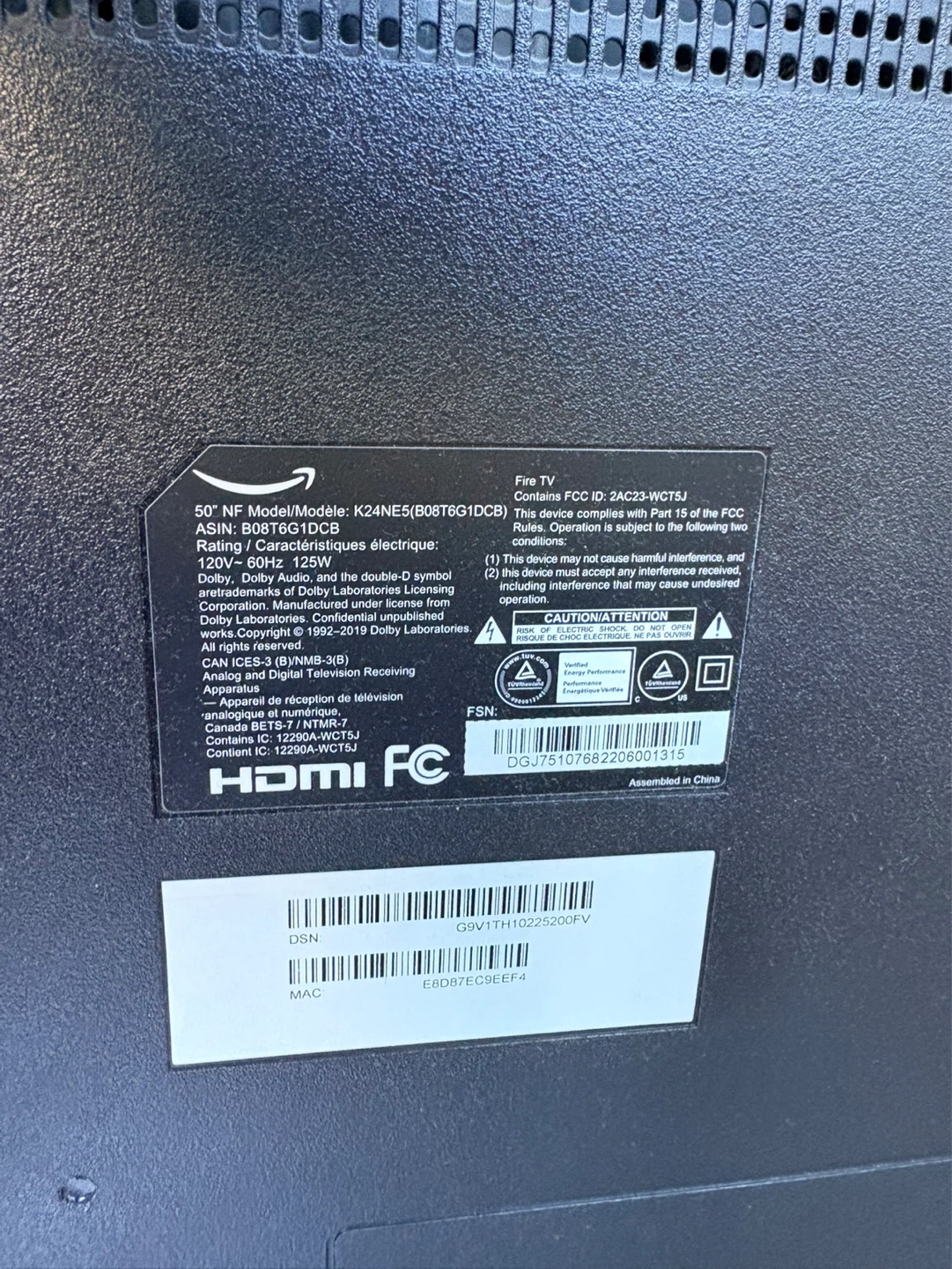 Fire TV 50" 4K Smart TV - photo 4