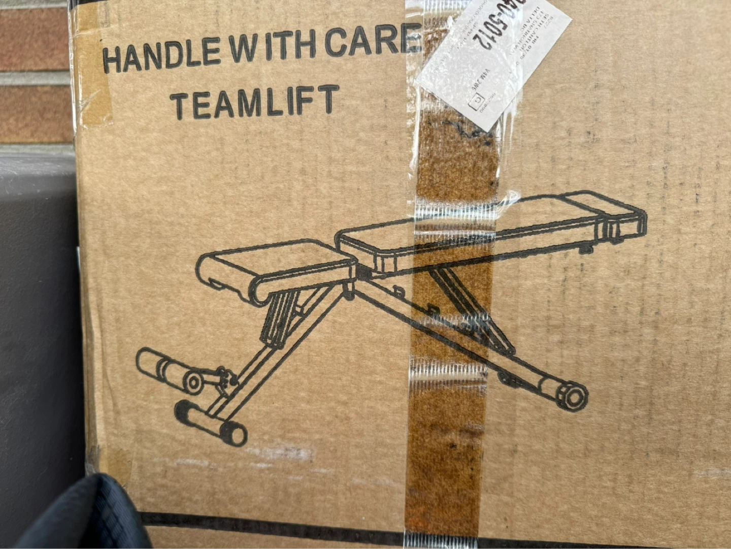 TEAMLIFT Y158 Adjustable Weight Bench Pooboo - photo 2