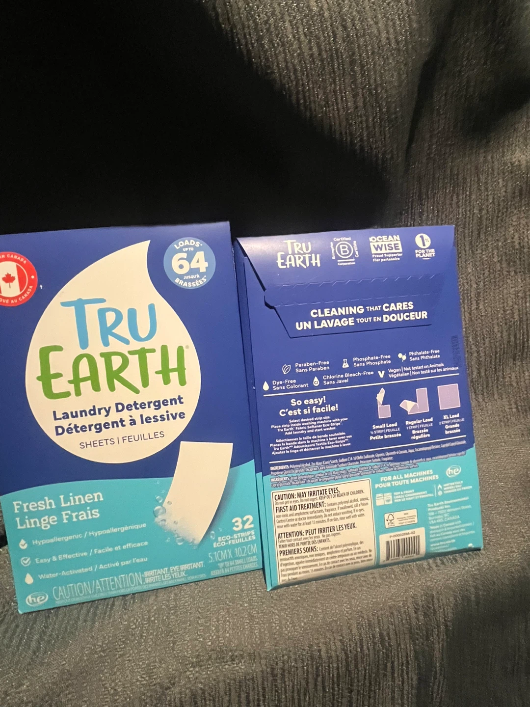 TRU EARTH Laundry Detergent - Fresh Linen - 2 Pack (64 Loads) - photo 2