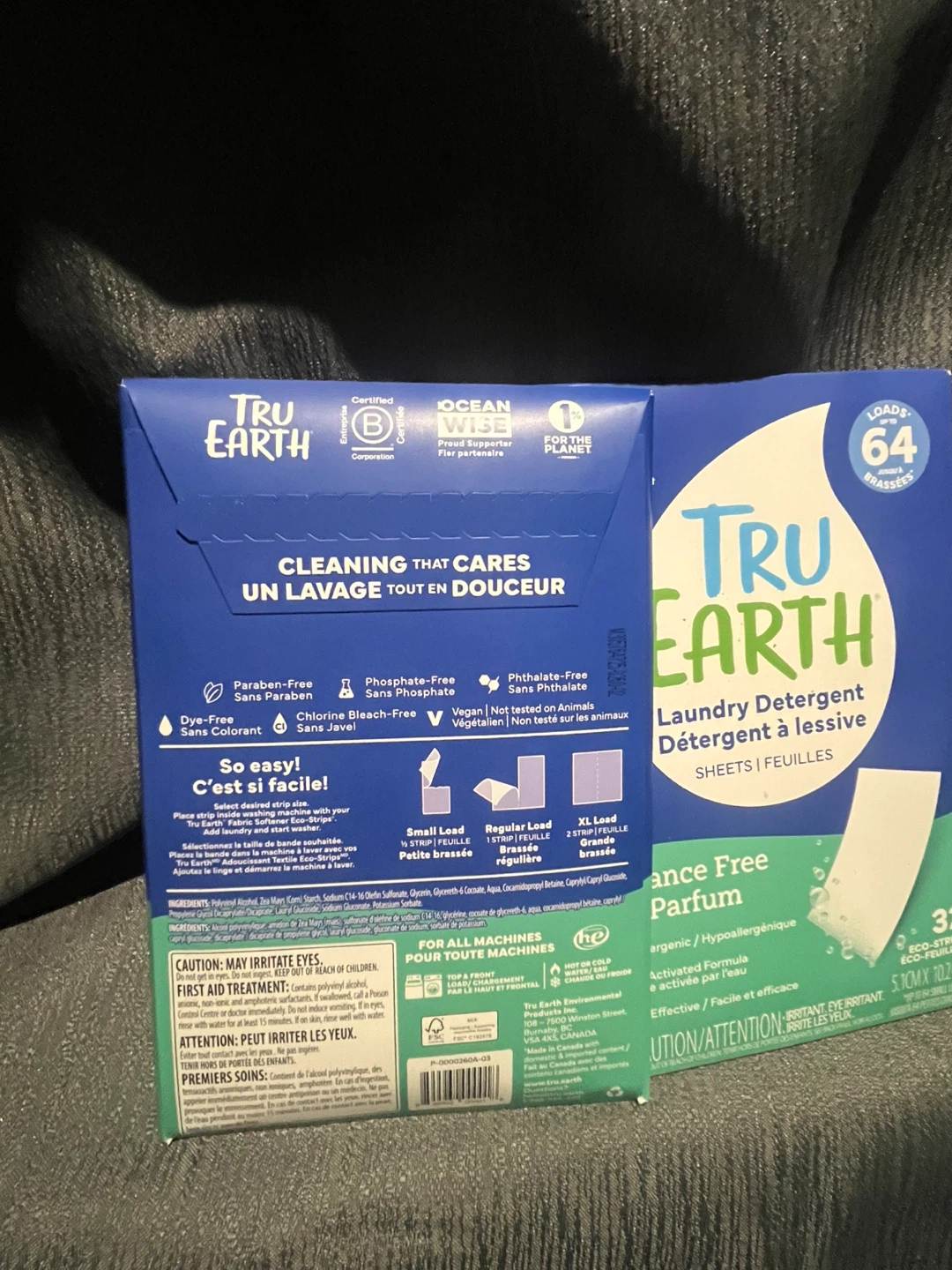 Tru Earth Laundry  Sheets - Fragrance Free (2x 32 sheets) - photo 2