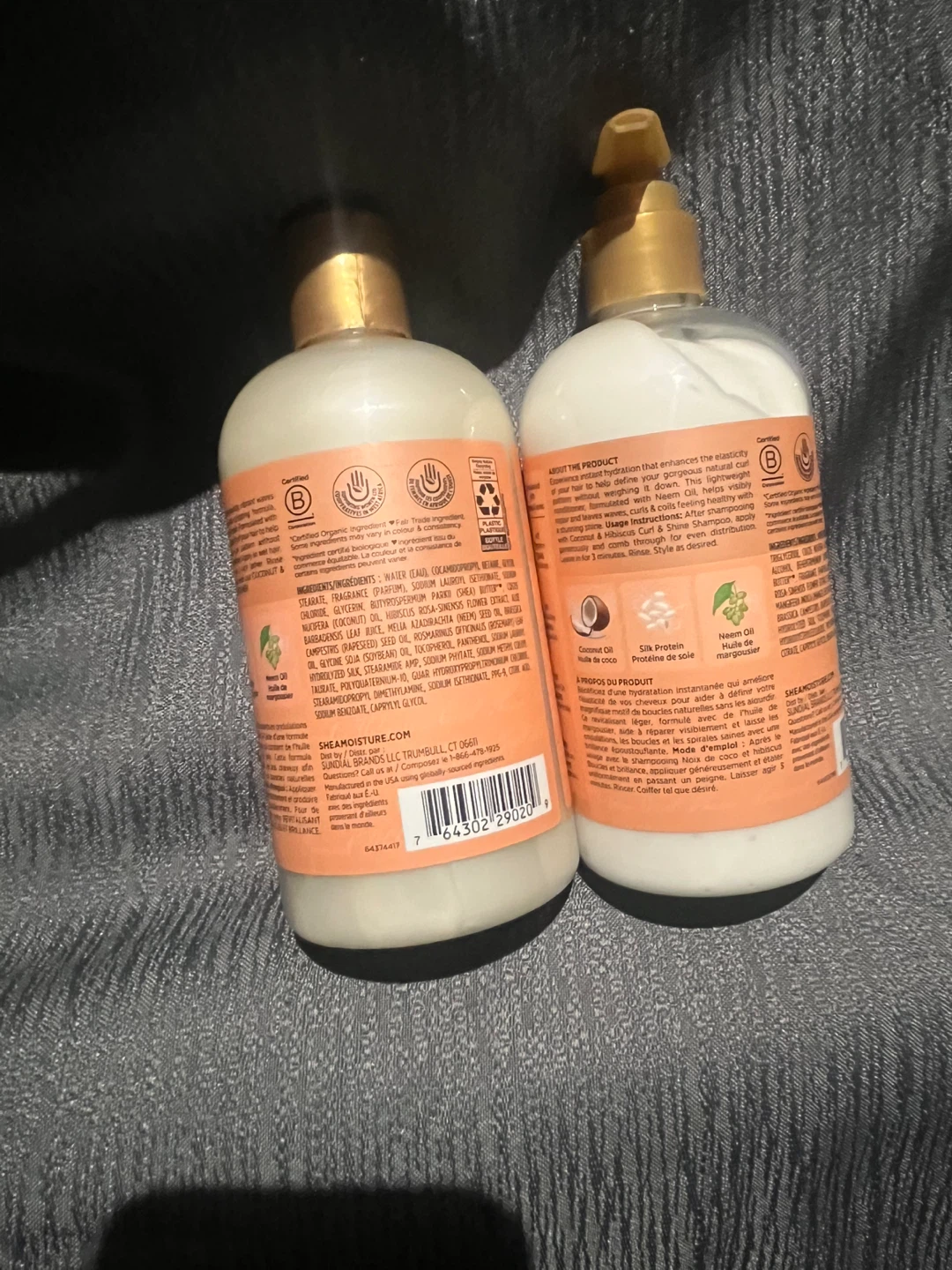 Shea Moisture Curl & Shine Shampoo & Conditioner Set - photo 2