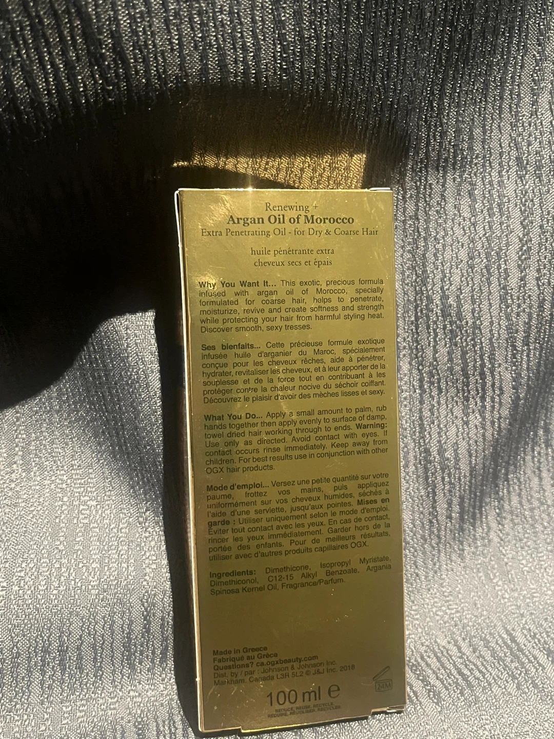 OGX Renewing + Argan Oil of Morocco Extra Penetrating Oil - photo 2
