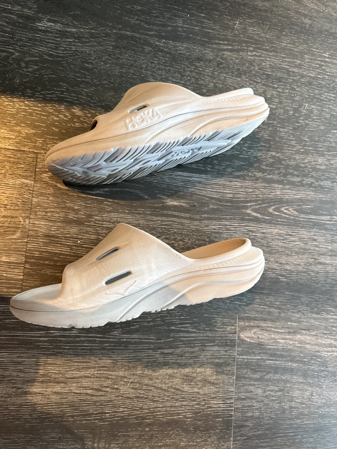 Hoka Slides - Light grey - photo 3
