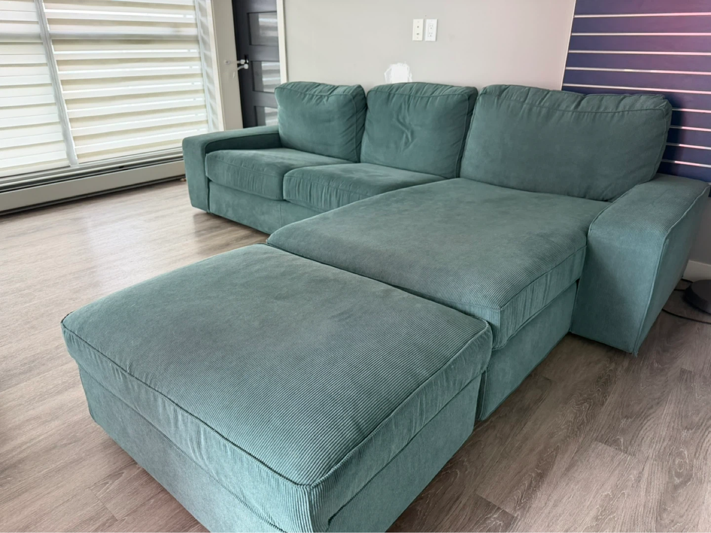 IKEA KIVIK Sectional Sofa with Ottoman - photo 3