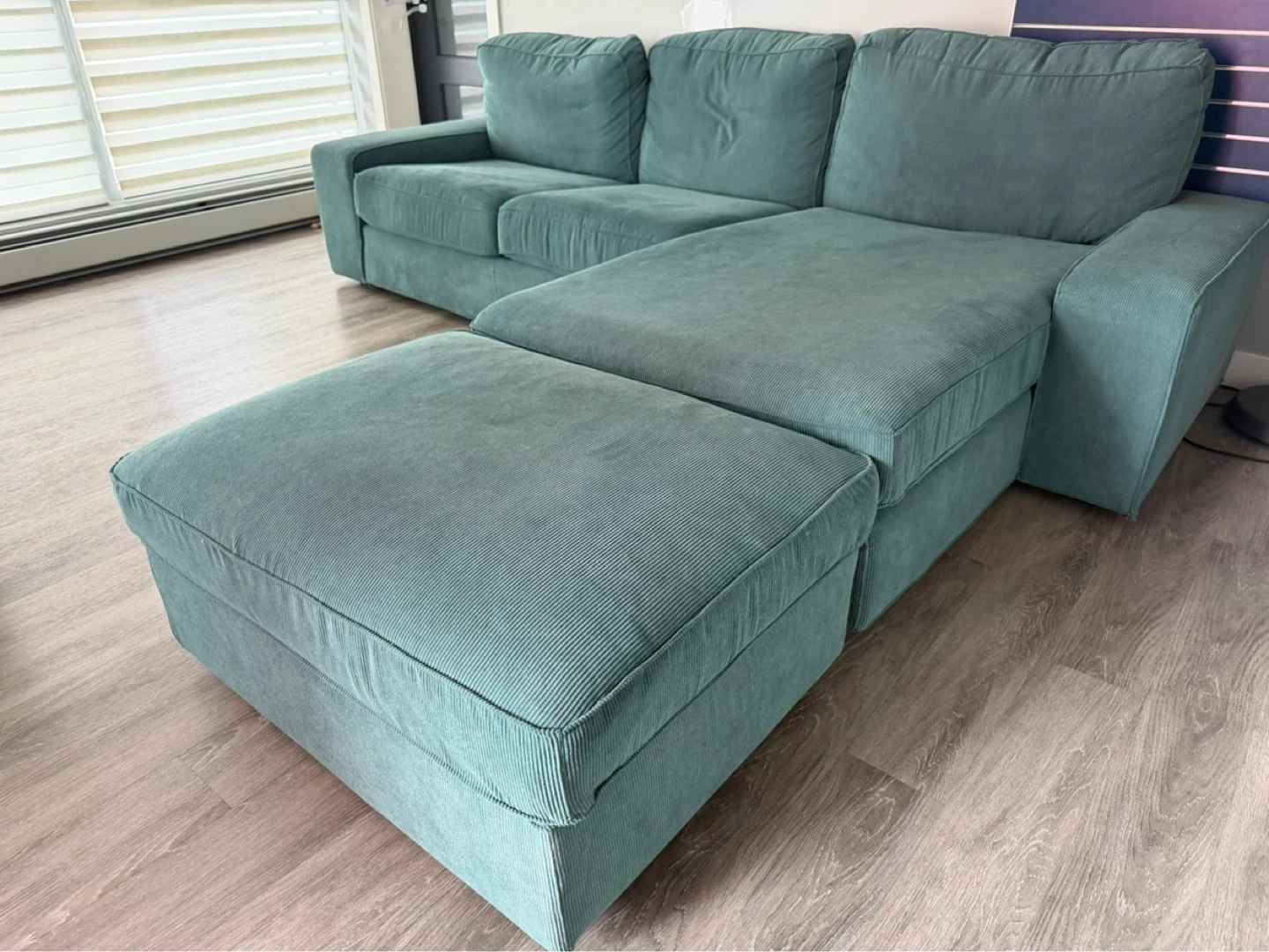 IKEA KIVIK Sectional Sofa with Ottoman - photo 4