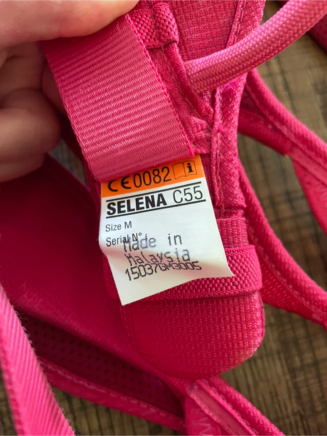 Petzl Selena Climbing Harness - Pink - Size M - photo 2
