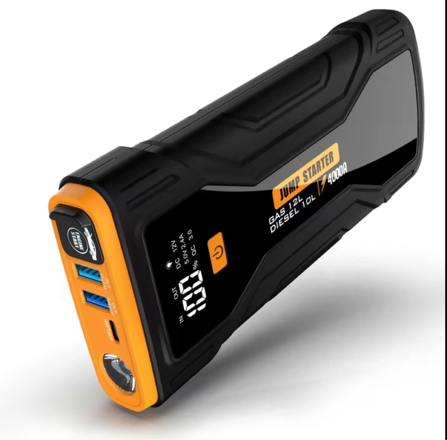 Multifunction Jump Starter Power Bank 4000A - photo 2