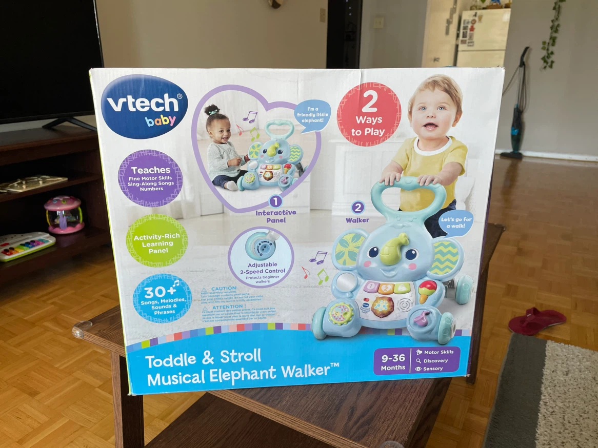 VTech Toddle & Stroll Musical Elephant Walker - photo 2