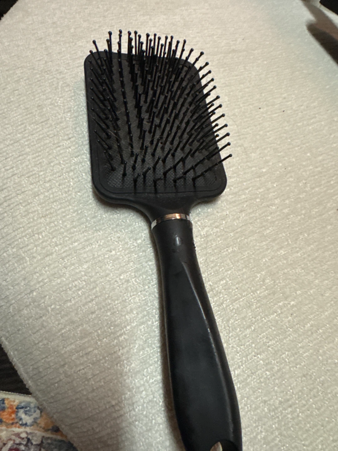 Black Paddle Hair Brush