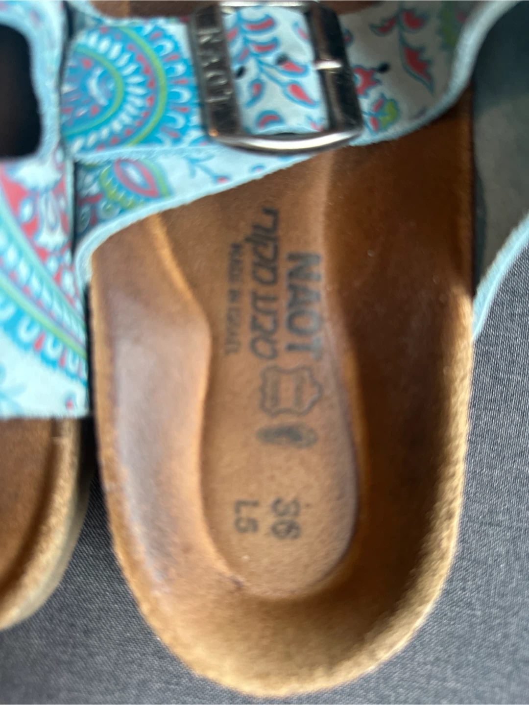 Naot Paisley Print Comfort Sandals - photo 2