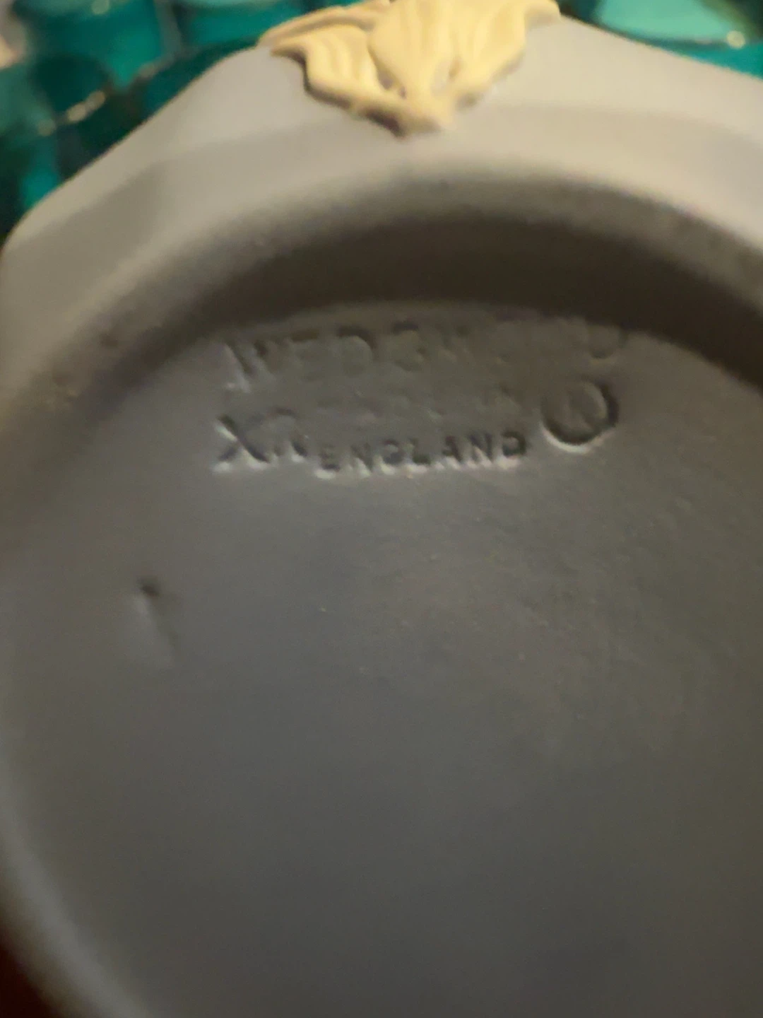 Wedgwood Blue Jasperware Vase - photo 2