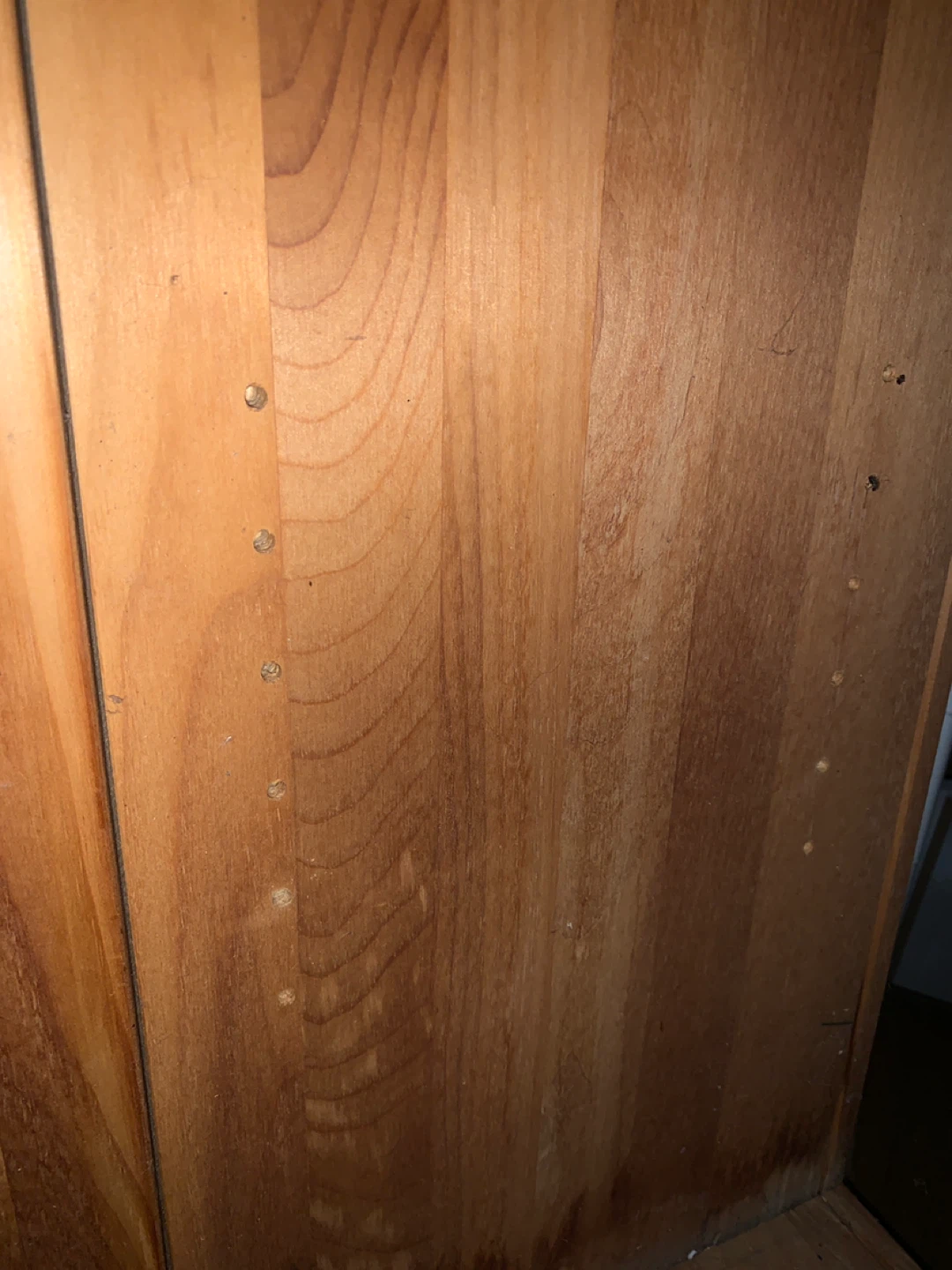 Ikea Wood and Glass Cabinet. - photo 2