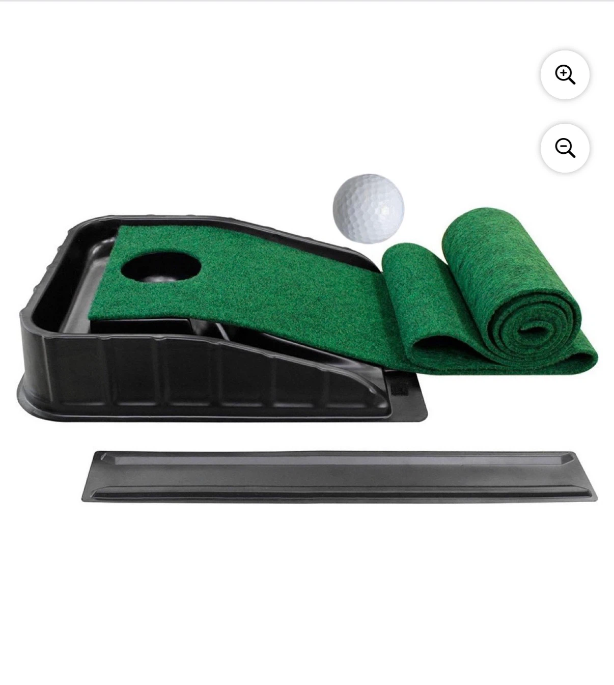 Golf Putting Mat with Ball and Putter - photo 2