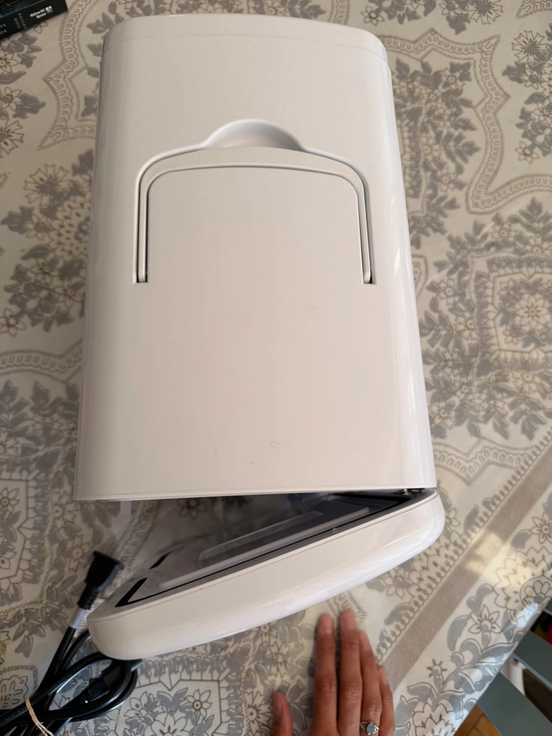 White Cosmetic Mini Fridge - photo 4
