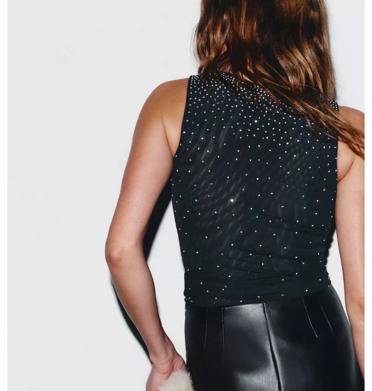 ZARA Sparkly Top – Size S (New) - photo 4