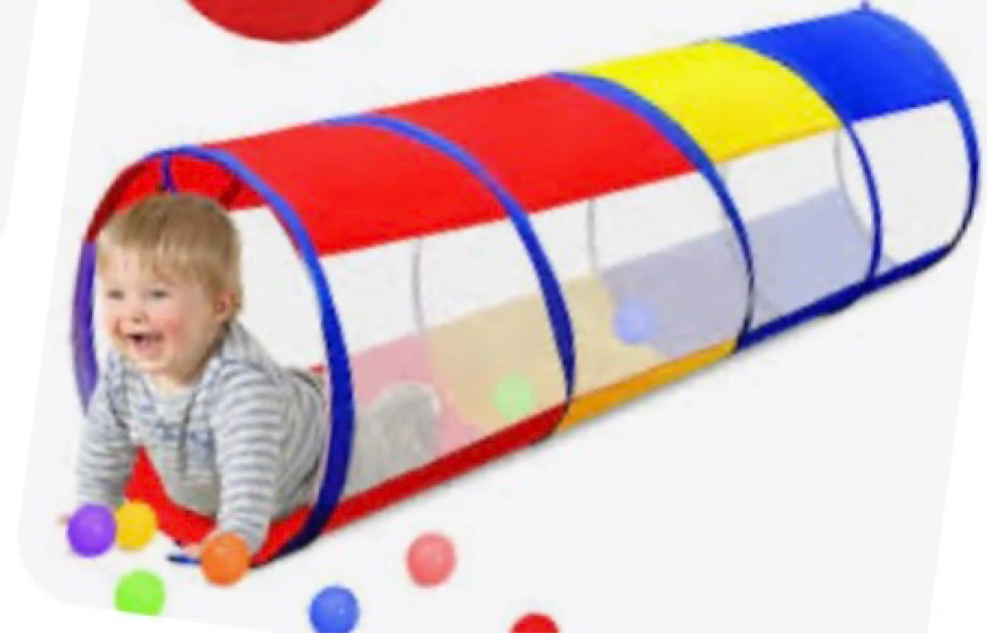 Kids Pop-Up Play Tunnel