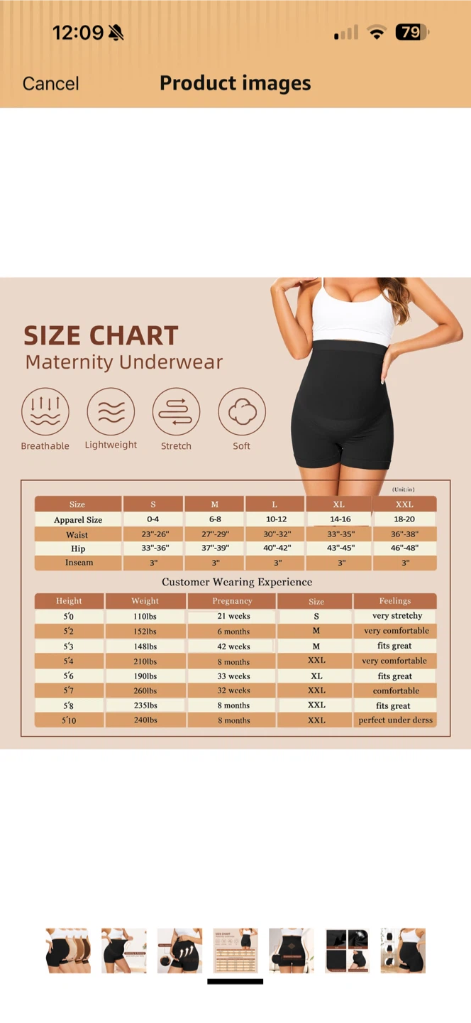 Maternity Support Underwear Shorts - photo 5