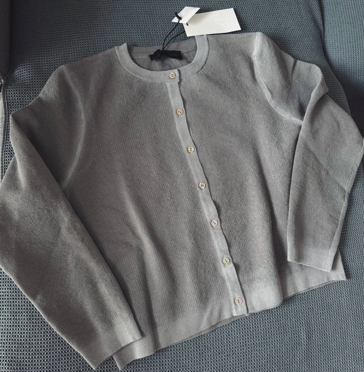 Zara Gray Gradient Cardigan – Size L