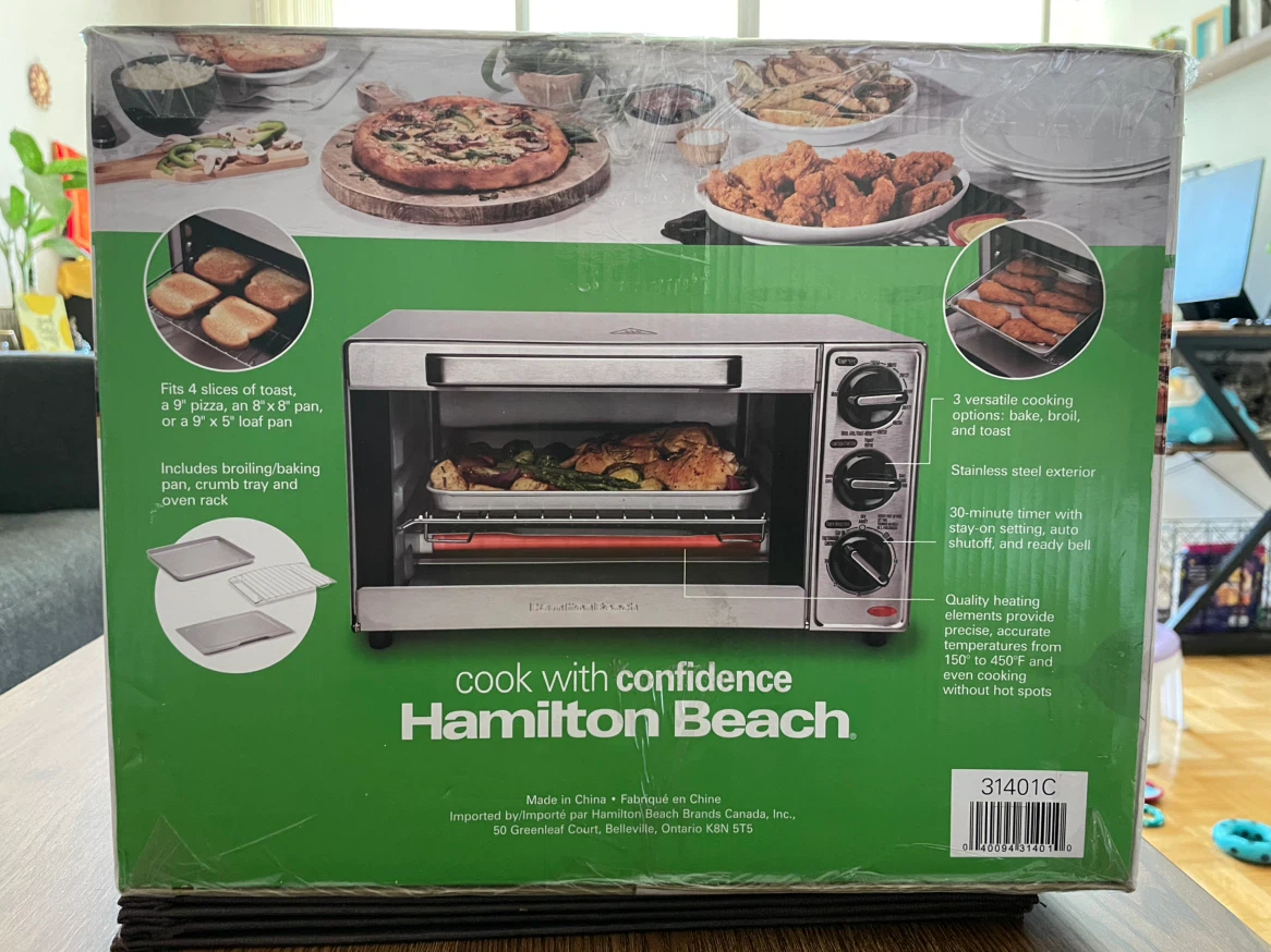Hamilton Beach Toaster Oven - photo 2