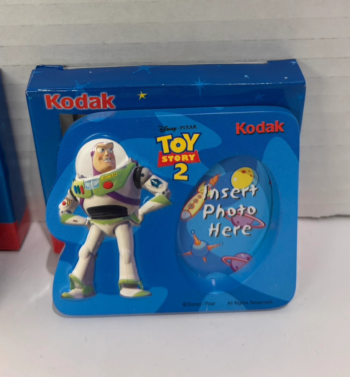 TOY STORY 2 Picture Frames Woody Buzz Lightyear Vintage 1999 New - photo 3