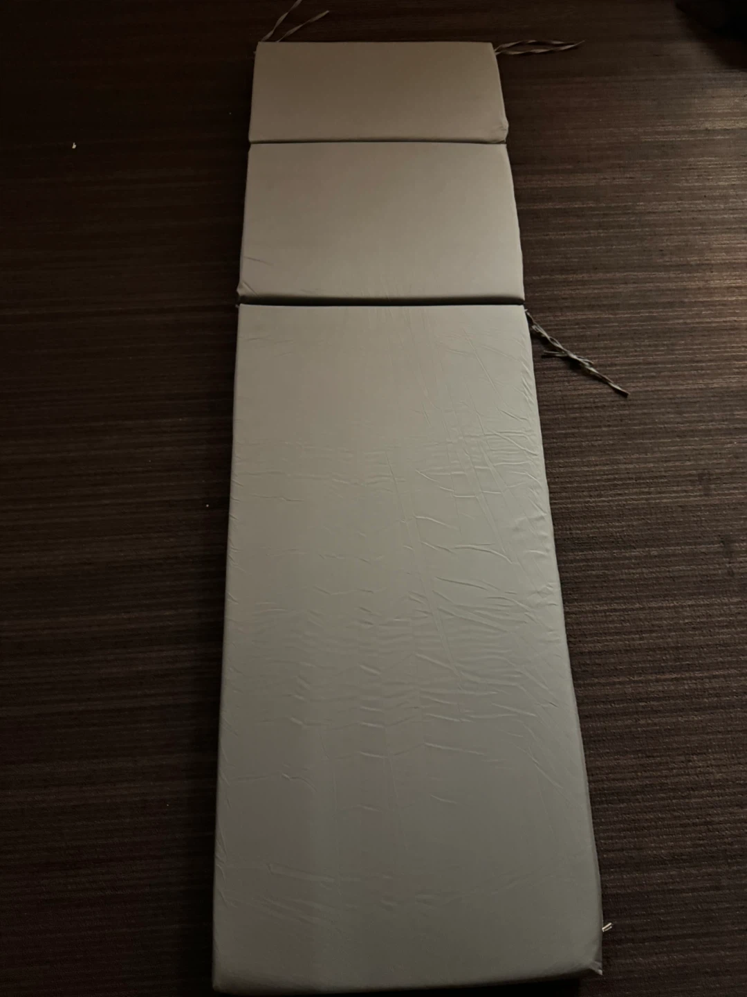 Gray lounge chair cushion $25