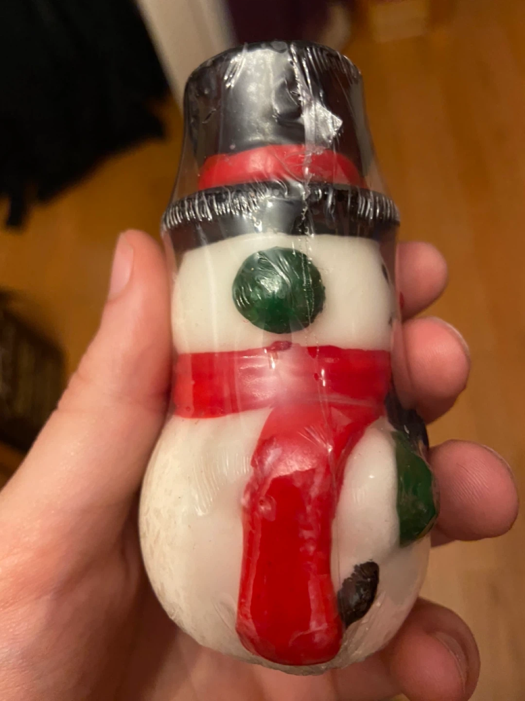 Carlton Cards Novelty Snowman Candle - photo 4