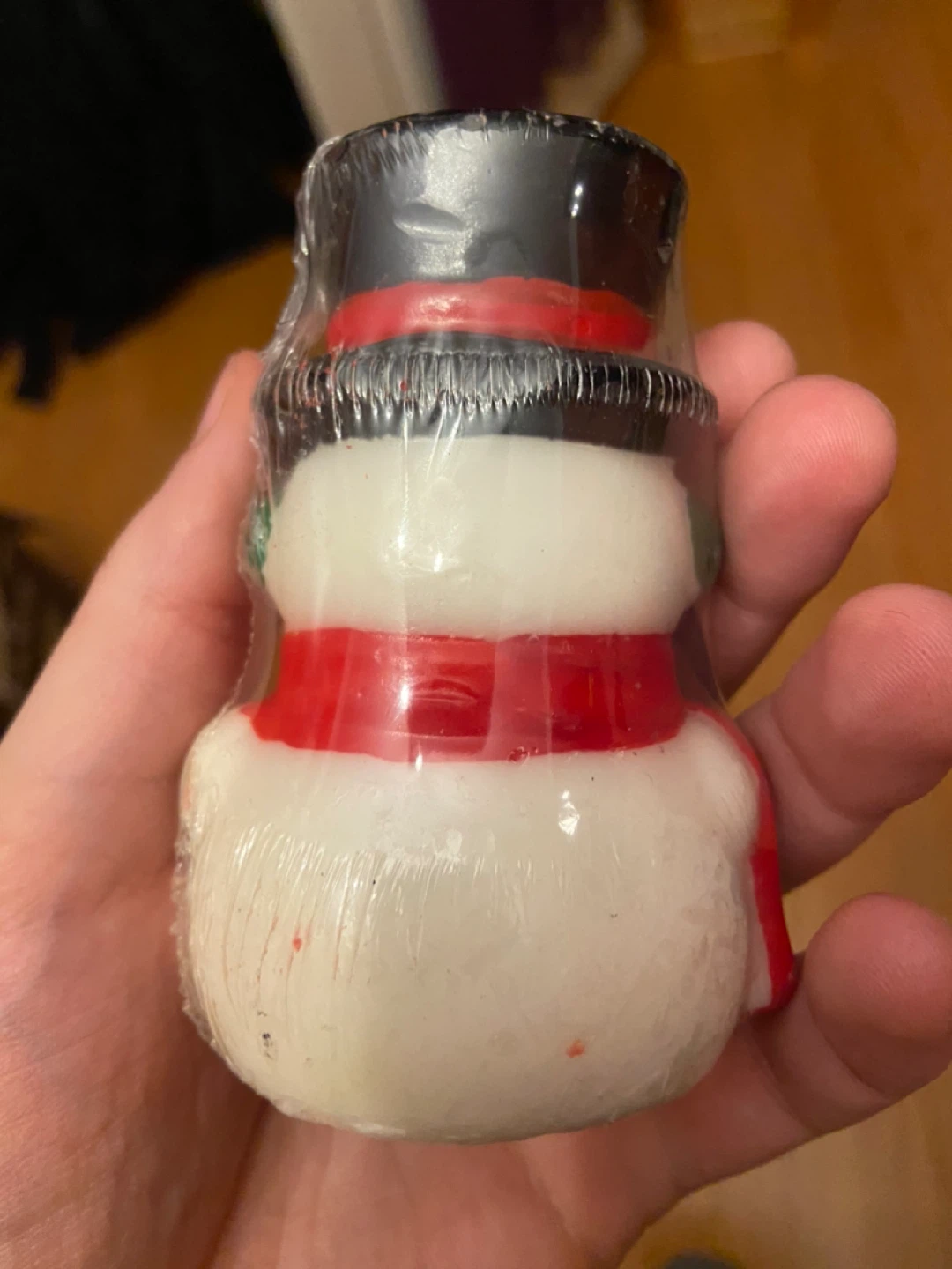 Carlton Cards Novelty Snowman Candle - photo 3
