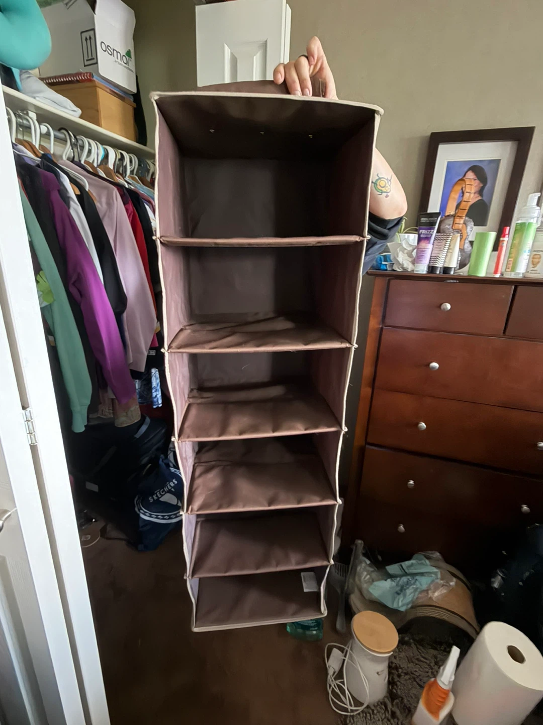 Hanging Closet Organizer Shelves