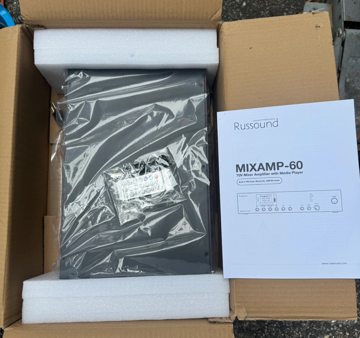 Russound MIXAMP-60 70V Mixer Amplifier