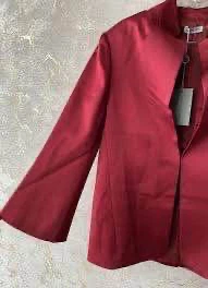 Hunkydory Red Satin Blazer – Size M - photo 4
