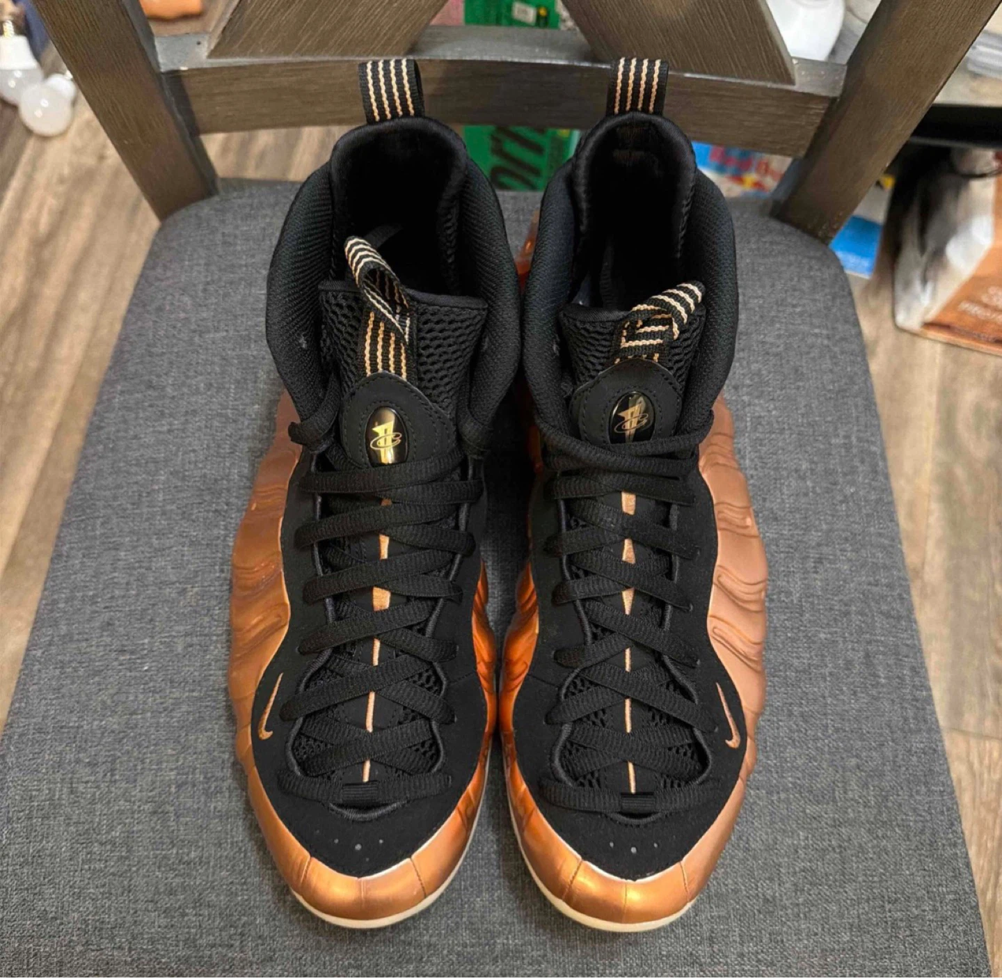 Nike Air Foamposite Pro Copper Sneakers - photo 2