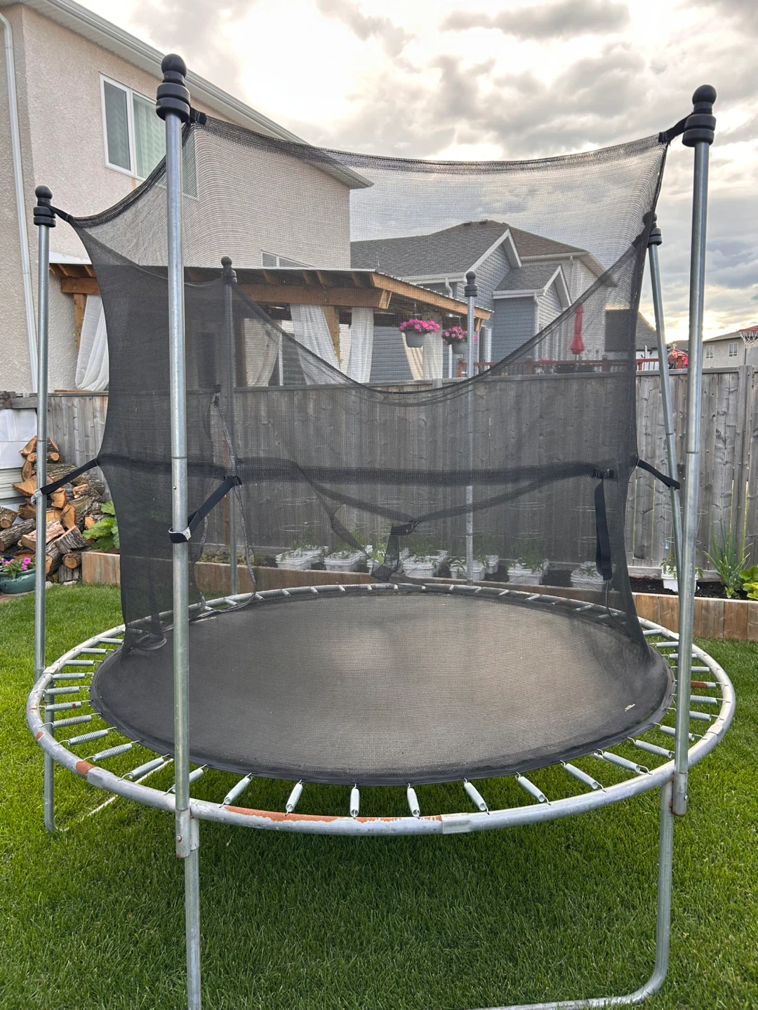 Trampoline with Safety Net