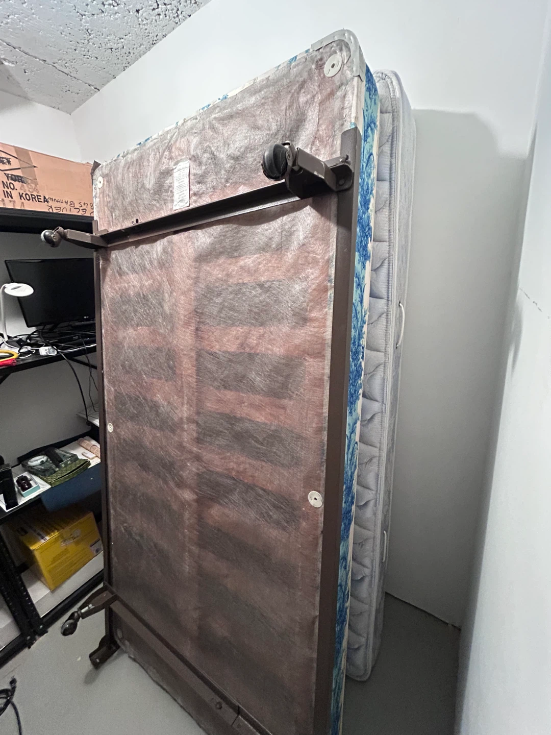 Mattress, Box Springs and metal bed frames for free - photo 2