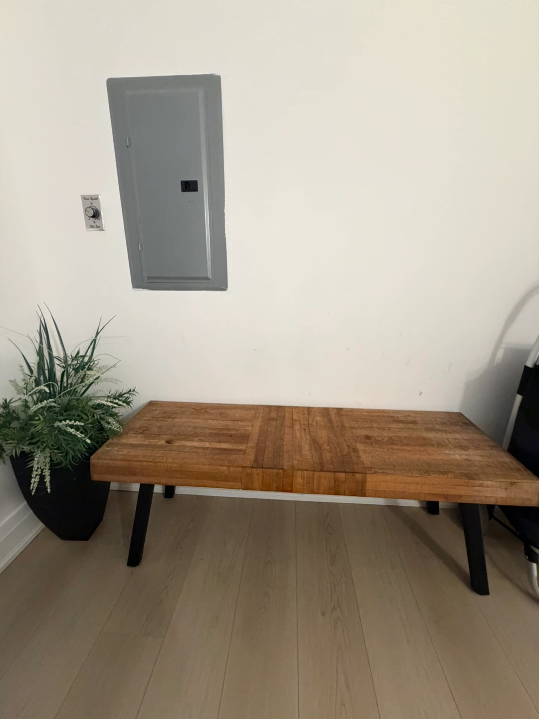 Rustic Wood Table Bench