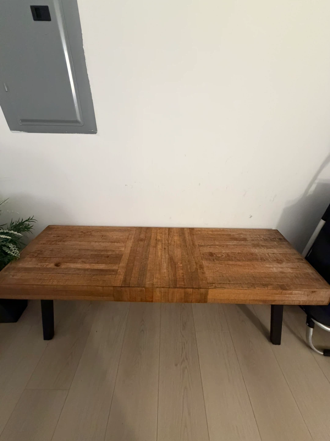 Rustic Wood Table Bench - photo 2