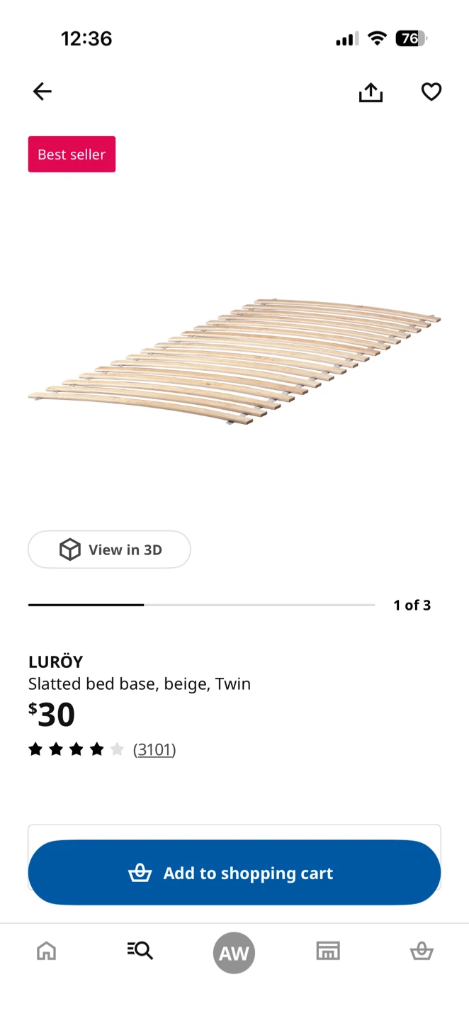 Moving Out Sale: IKEA Bed Frame & Base - Twin - photo 3