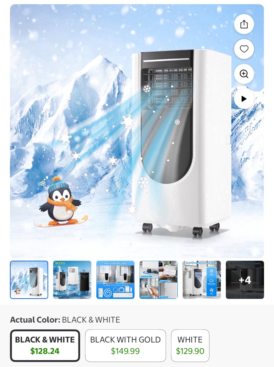 Portable Air Conditioner Unit